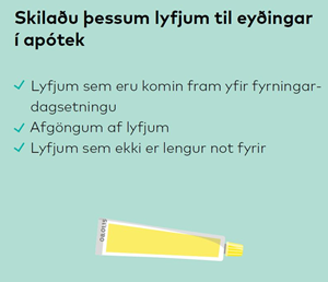 Lyfjaskil - auglýsing í hvatningarátaki.