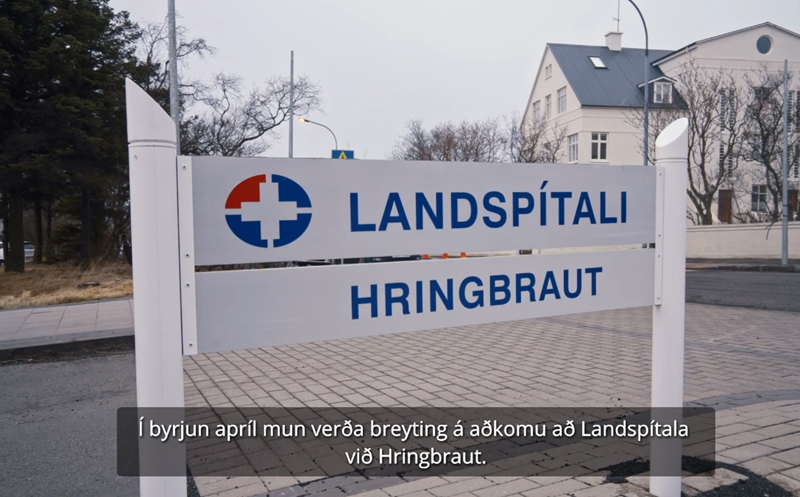 Breytingar á akstursleiðum að Landspítala við Hringbraut