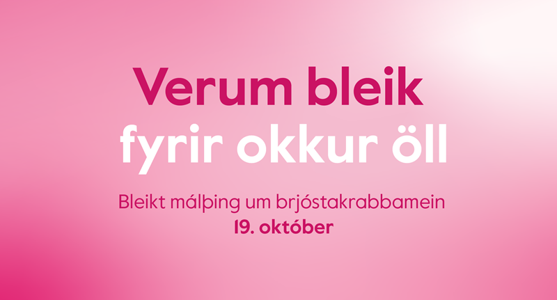 Málþing um brjóstakrabbamein 19. október