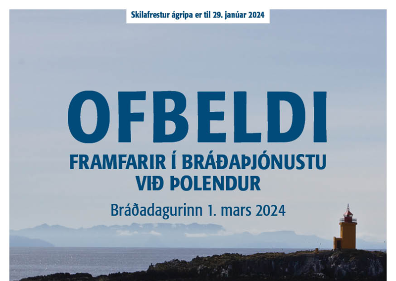 Auglýst er eftir ágripum vegna Bráðadagsins 2024