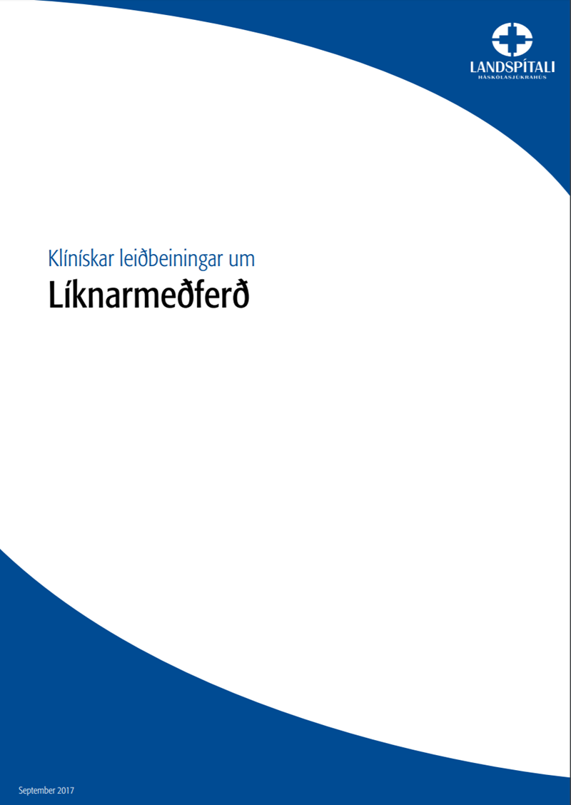 Klínískar leiðbeiningar um líknarmeðferð hafa verið endurnýjaðar