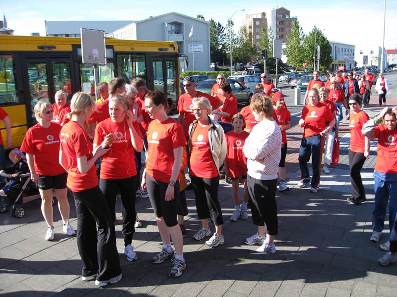 Rós og hlaup á alþjóða blóðgjafadeginum 14. júní