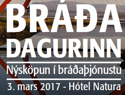 Ágrip vegna Bráðadagsins 2017 í síðasta lagi 20. janúar