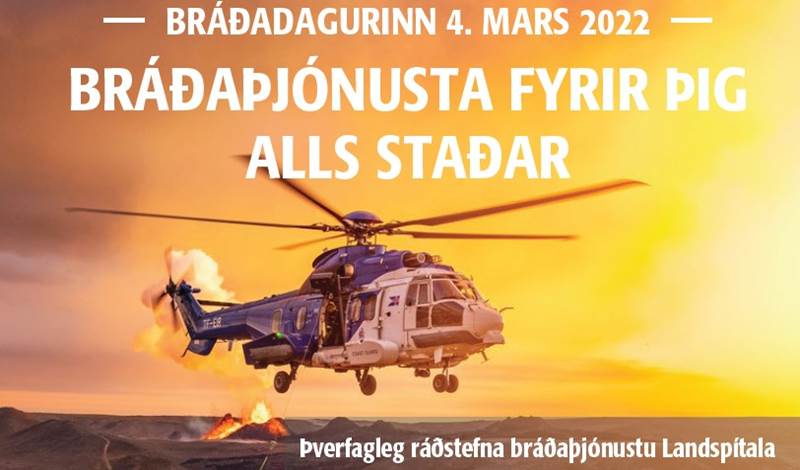 Auglýst eftir ágripum vegna Bráðadagsins 2022