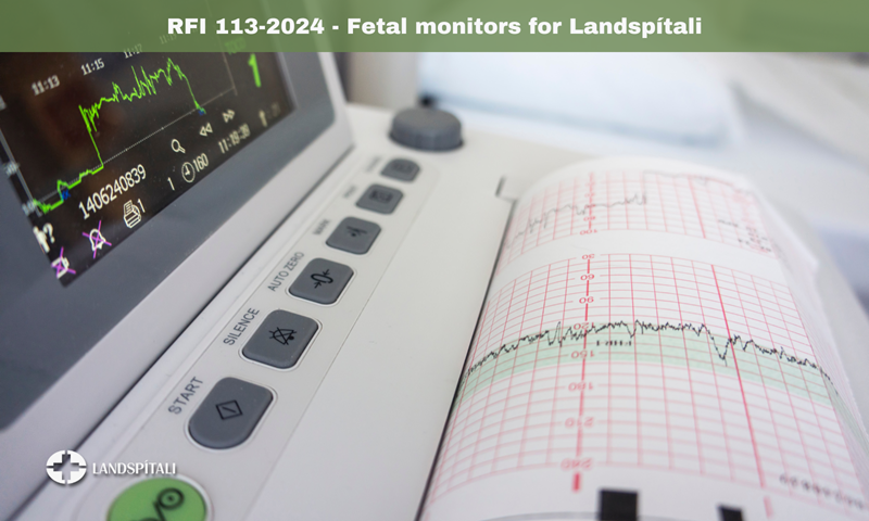 Fetal monitors for Landspítali 