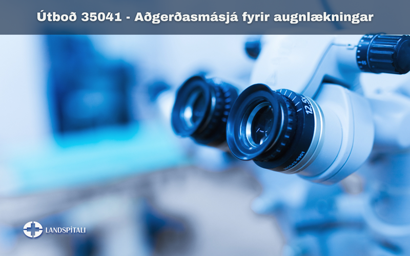 Aðgerðasmásjá fyrir augnlækningar