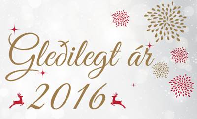 Gleðilegt ár 2016!