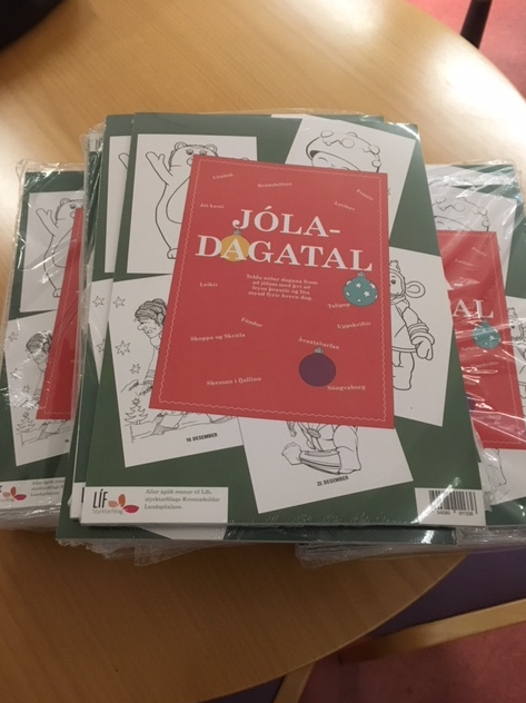 Líf styrktarfélag gaf jóladagatöl